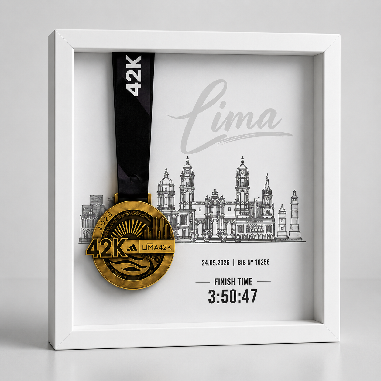 MEDALLERO | MARATÓN LIMA 42K - CINCO AM