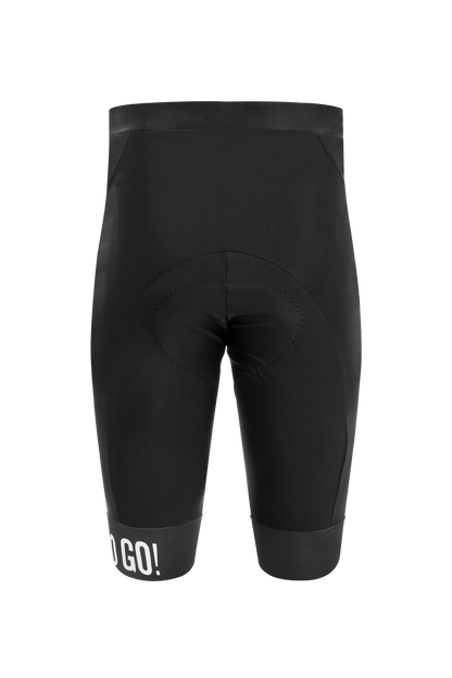 PANTALONETA KM50 SIN TIRANTES PLAIN HOMBRE PARA CICLISMO COLOR NEGRO | GO RIGO GO - CINCO AM