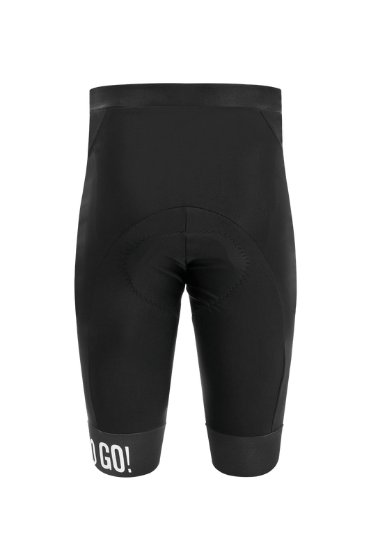 PANTALONETA KM50 SIN TIRANTES PLAIN HOMBRE PARA CICLISMO COLOR NEGRO | GO RIGO GO - CINCO AM