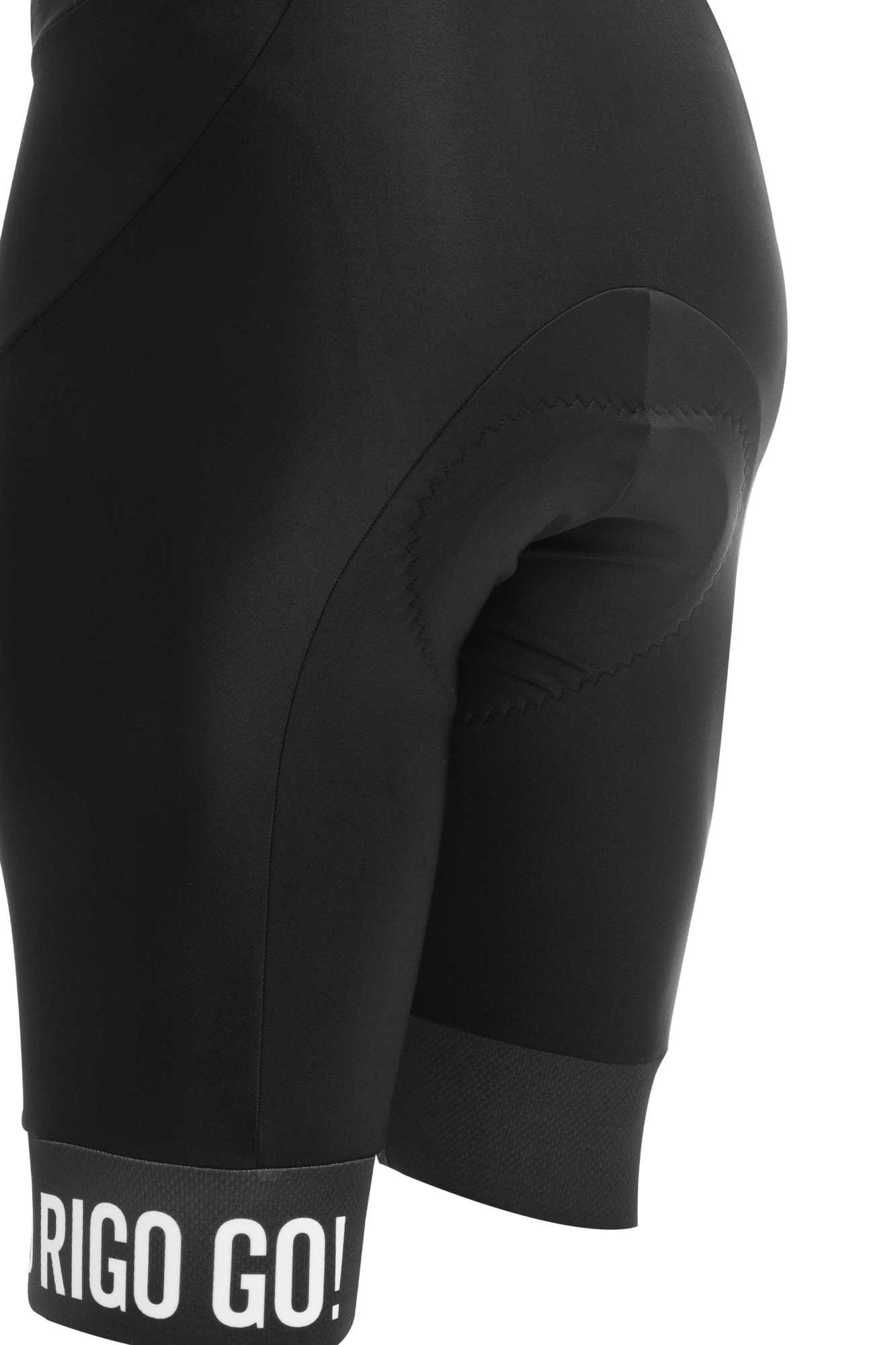 PANTALONETA KM50 SIN TIRANTES PLAIN HOMBRE PARA CICLISMO COLOR NEGRO | GO RIGO GO - CINCO AM