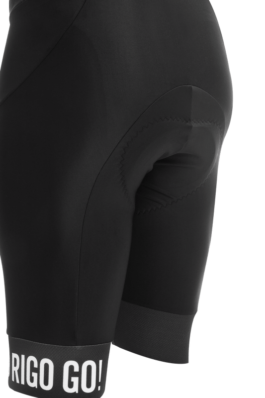 PANTALONETA KM50 SIN TIRANTES PLAIN HOMBRE PARA CICLISMO COLOR NEGRO | GO RIGO GO - CINCO AM