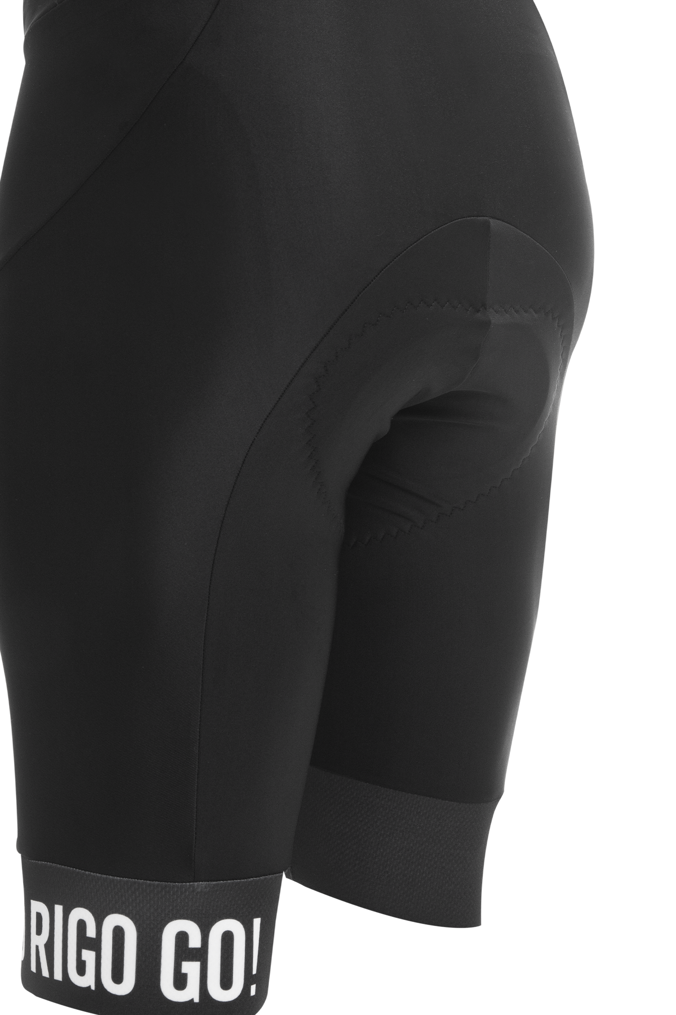 PANTALONETA KM50 SIN TIRANTES PLAIN MUJER PARA CICLISMO COLOR NEGRO | GO RIGO GO - CINCO AM