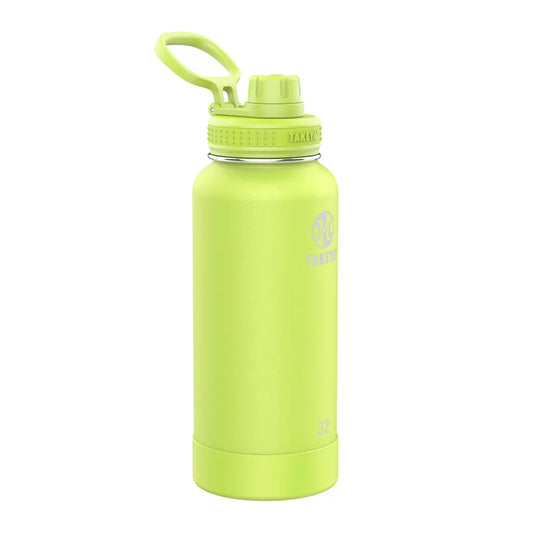 TOMATODOS TERMICOS TAKEYA SPOUT BOTTLE COLOR CITRON GREEN | TAKEYA - CINCO AM