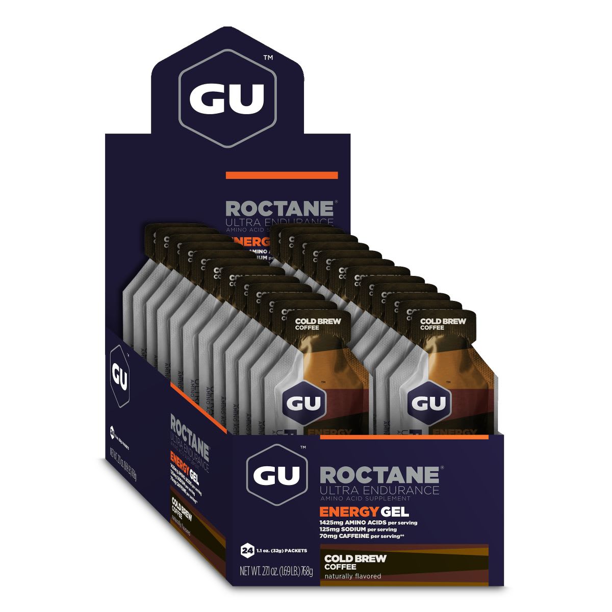 GEL ROCTANE COLD COFFEE CAJA 24 | GU