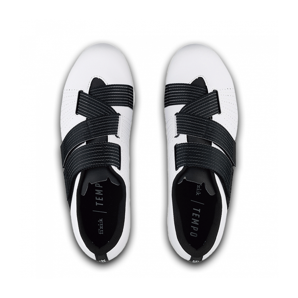 ZAPATILLA TEMPO POWERSTRAP R5 COLOR BLANCO-NEGRO | FIZIK - CINCO AM